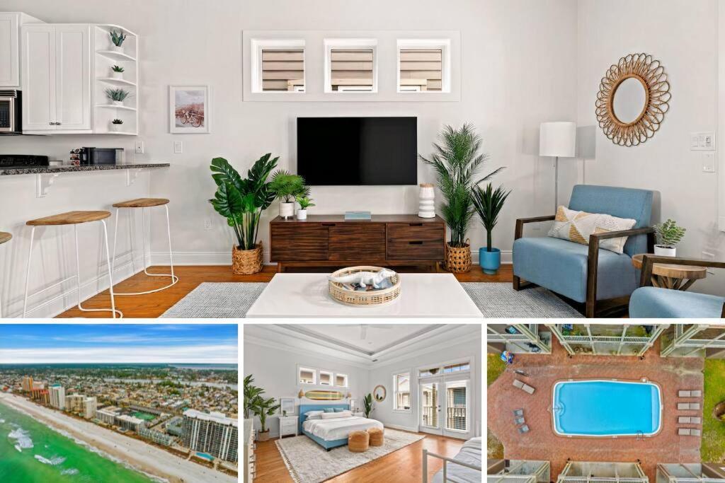 פנמה סיטי ביץ' Crescent Moon Palace - A Luxury Home With Pool, Parking, Just Steps To The Beach מראה חיצוני תמונה